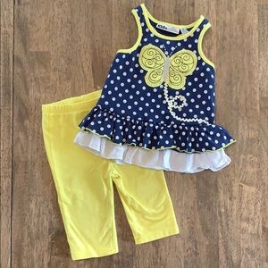 🍭3/$23 Butterfly Outfit💛